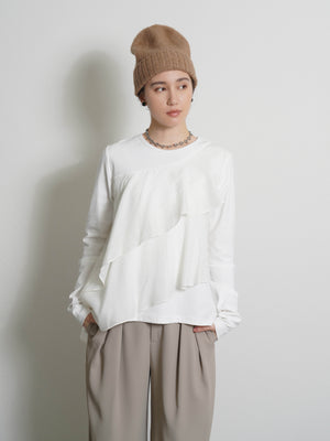 トップス CYAN TOKYO cut combination tiered tunic All Items – CYAN tokyo
